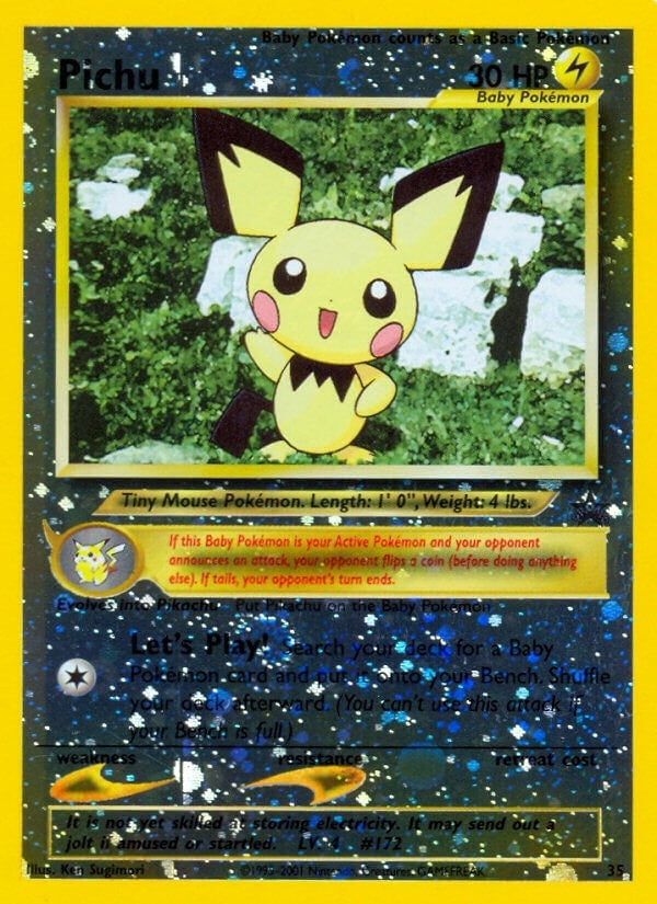 Pichu (35/53) (WoTC Promo) Pokemon