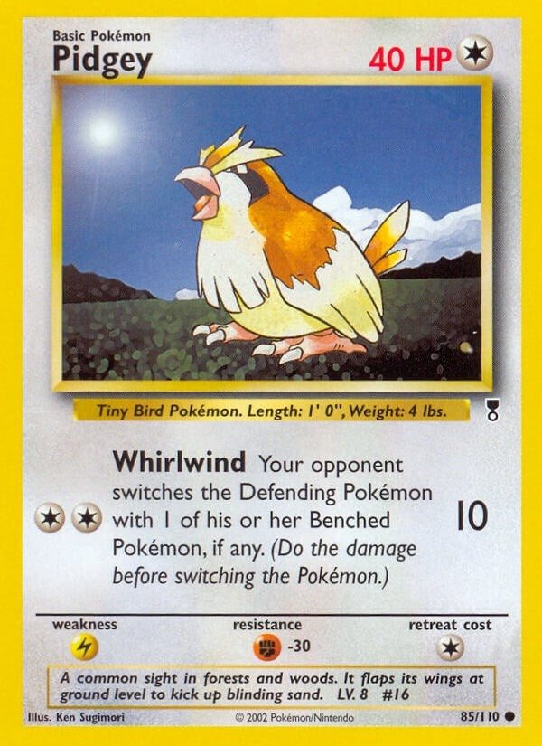 Pidgey (085/110) (Legendary Collection) Pokemon