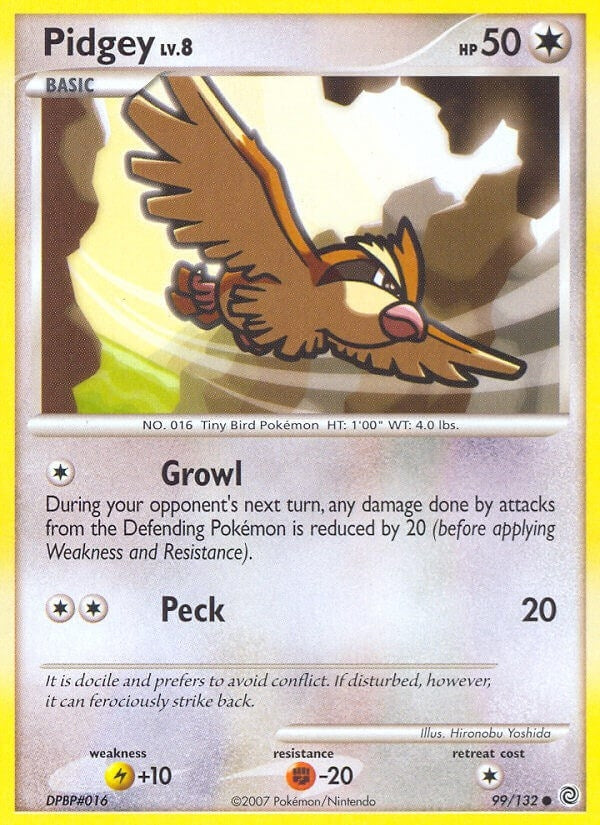 Image for Pidgey (99/132) (Secret Wonders) - Pokemon