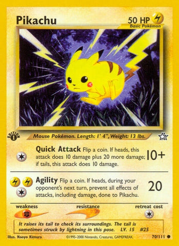 Pikachu (070/111) (Neo Genesis)