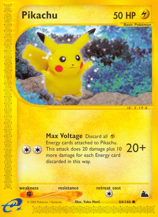 Pikachu (084/144) (Skyridge) Pokemon