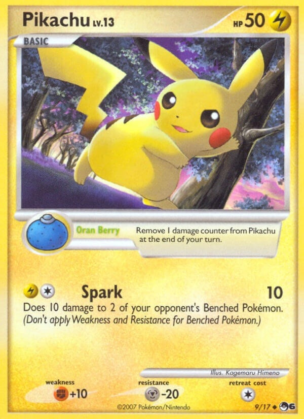 Image for Pikachu (009/017) (POP Series 6) (POP) - Pokemon