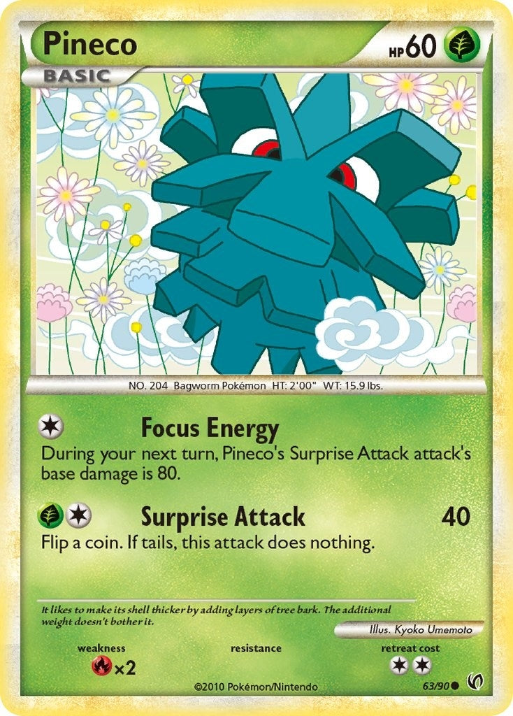Image for Pineco (63) (63/90) (Undaunted) - Pokemon