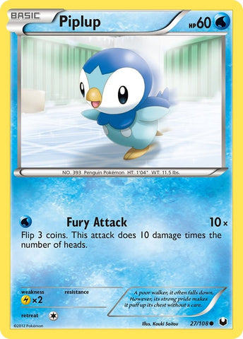 Image for Piplup (27/108) - Pokemon