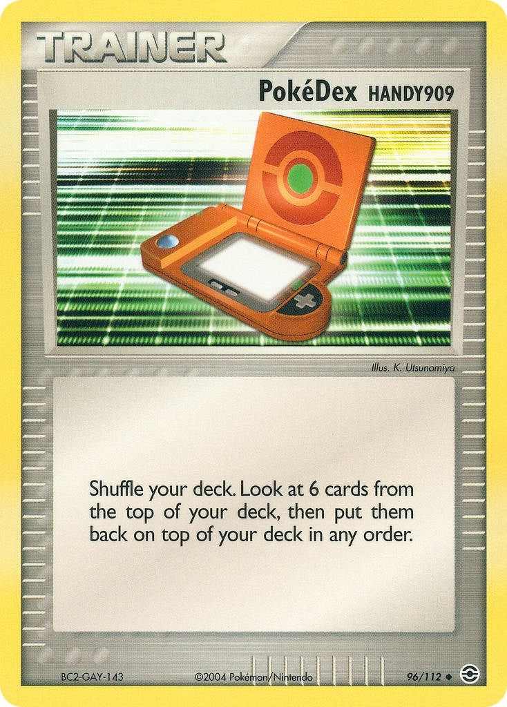Image for PokeDex (HANDY909) (96/112) (EX FireRed & LeafGreen) (RG) - Pokemon