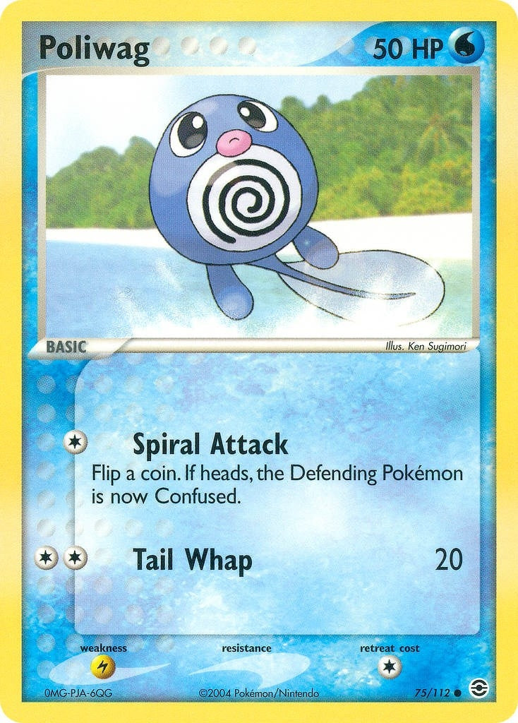 Poliwag (75/112) (EX FireRed & LeafGreen) Pokemon