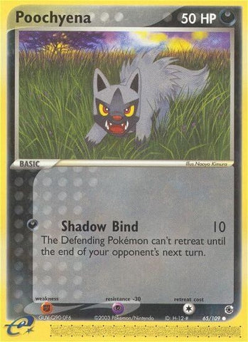 Image for Poochyena (65/109) (Ruby and Sapphire) - Pokemon