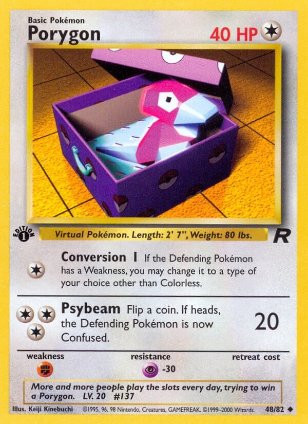 Porygon (48/82) (Team Rocket) Pokemon