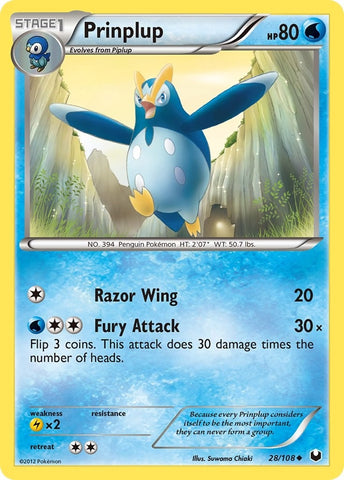 Image for Prinplup (28/108) - Pokemon