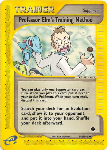 Professor Elm's Training Method (148/165) (Expedition) Pokemon