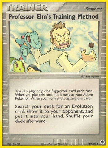 Image for Professor Elm's Training Method (79/101) (Dragon Frontiers) - Pokemon