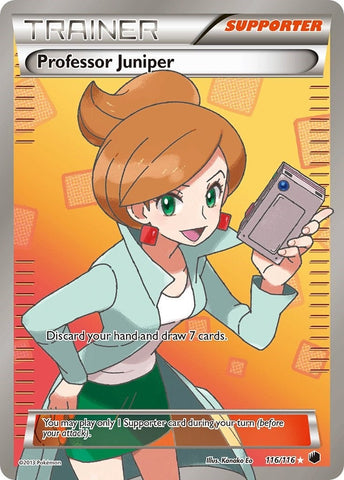 Professor Juniper (116 Full Art) (116/116) (Plasma Freeze) (PLF) Pokemon