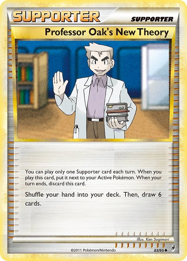 Image for Professor Oak's New Theory (83/95) - Pokemon