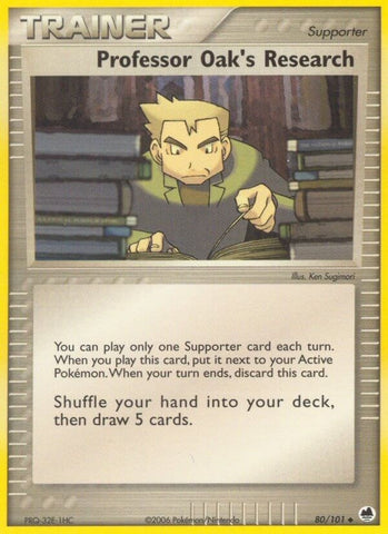 Image for Professor Oak's Research (80/101) (Dragon Frontiers) - Pokemon