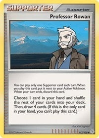 Professor Rowan (112/130) (Diamond and Pearl) (DP) Pokemon