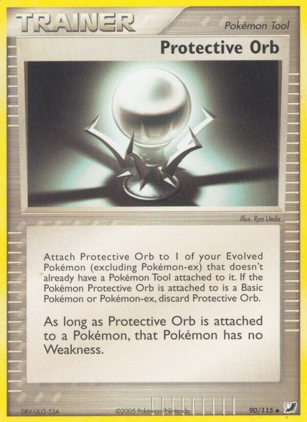Protective Orb (90/115) (EX Unseen Forces) Pokemon