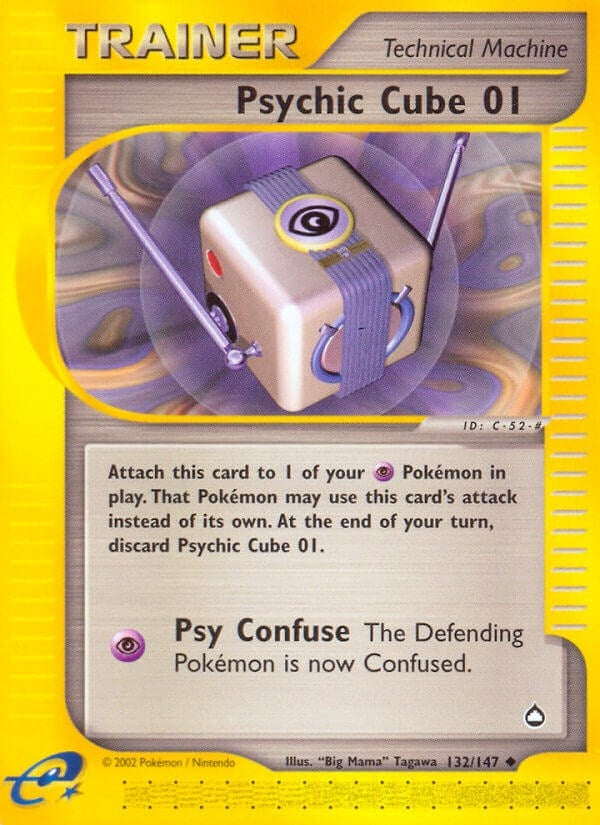 Image for Psychic Cube 01 (132/147) - Pokemon