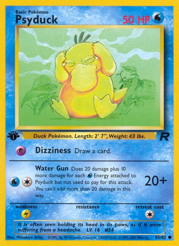 Psyduck (65/82) (Team Rocket) Pokemon
