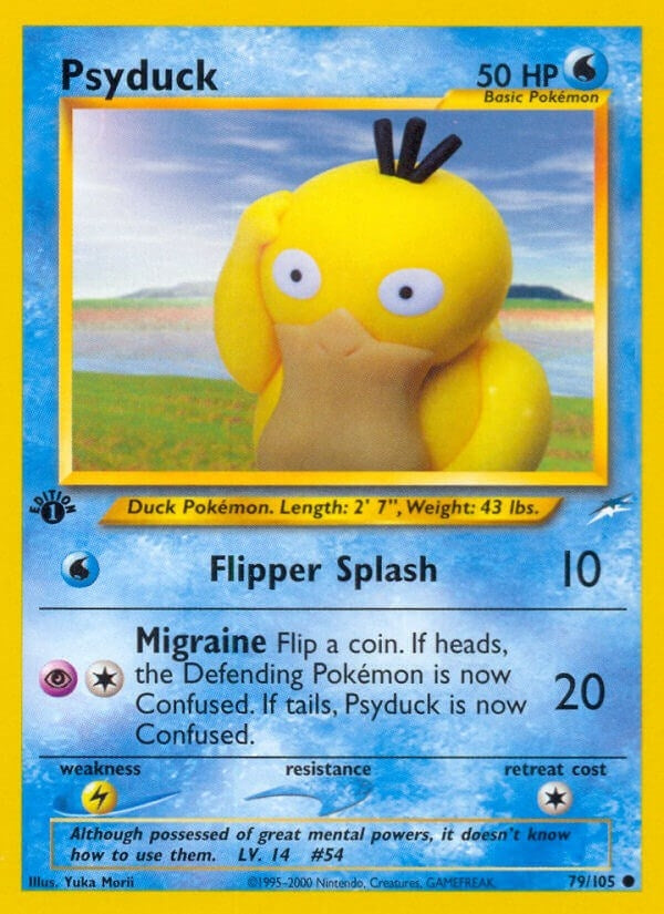 Psyduck (079/105) (Neo Destiny) Pokemon