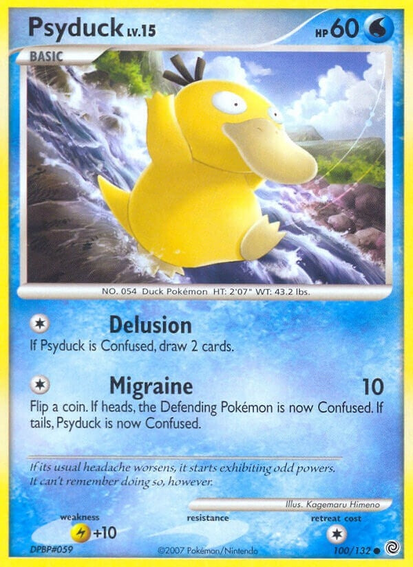 Image for Psyduck (100/132) (Secret Wonders) - Pokemon