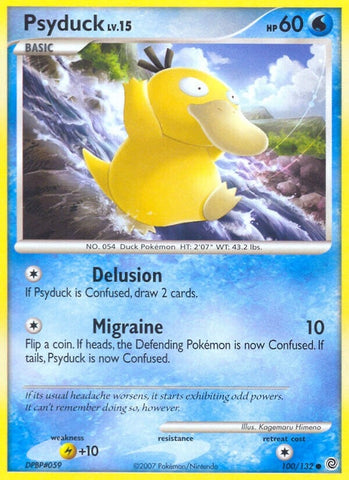 Image for Psyduck (100/132) (Secret Wonders) - Pokemon