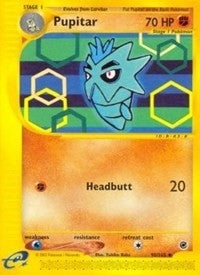 Pupitar (090/165) (Expedition) (EX) Pokemon