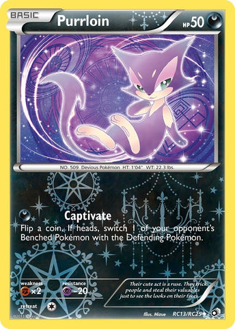 Image for Purrloin (RC13/RC25) (Legendary Treasures: Radiant Collection) - Pokemon