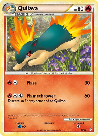 Image for Quilava (49/95) - Pokemon