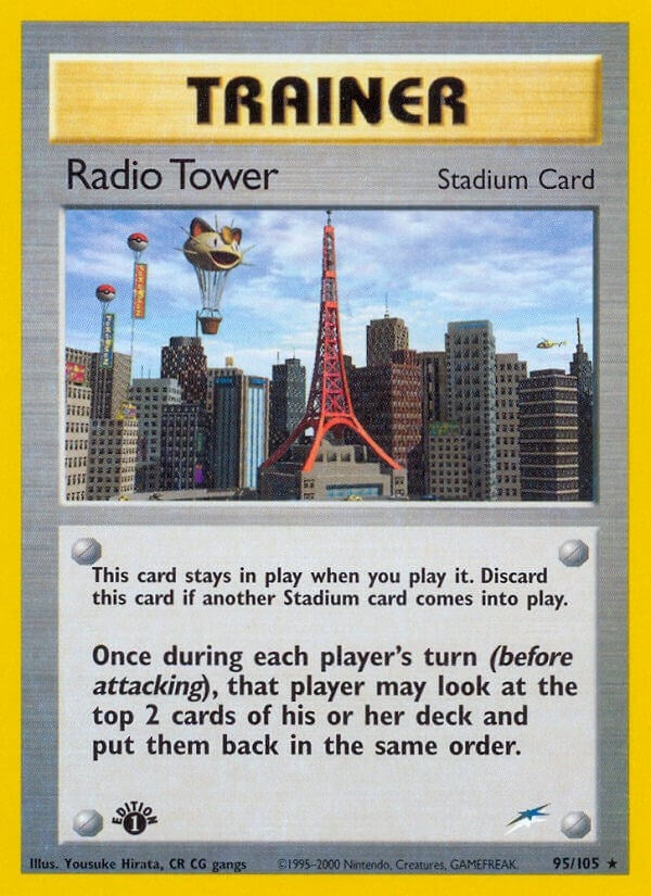 Image for Radio Tower (095/105) (Neo Destiny) (N4) - Pokemon