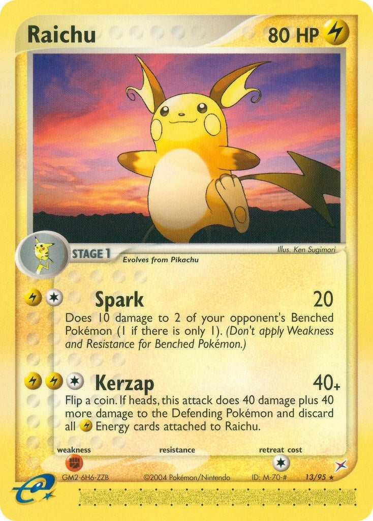 Raichu (13/95) (EX Team Magma vs Team Aqua) Pokemon