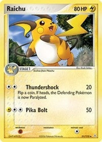 Raichu (51/110) (EX Holon Phantoms) Pokemon