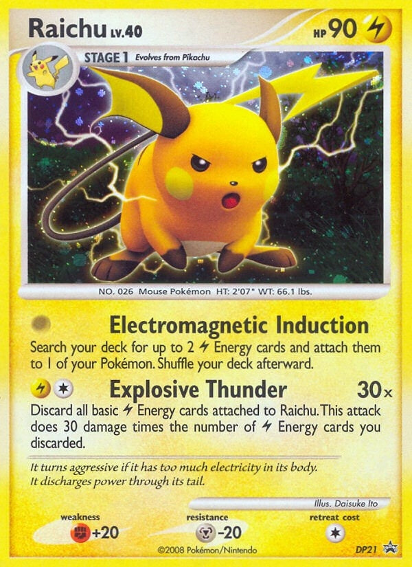 Image for Raichu - DP21 (DP21) - Pokemon
