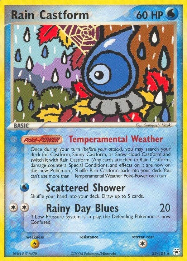 Image for Rain Castform (23/101) (EX Hidden Legends) (HL) - Pokemon