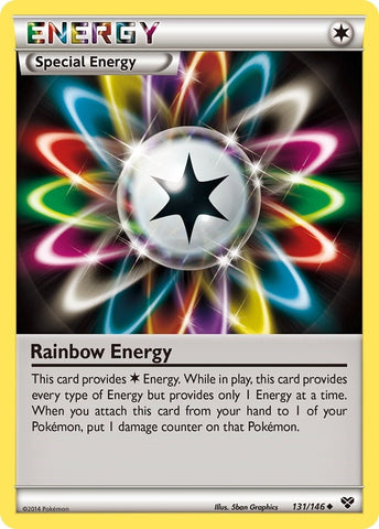 Image for Rainbow Energy (131/146) (XY Base Set) - Pokemon