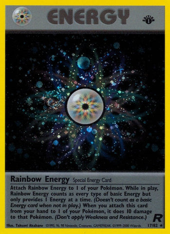Rainbow Energy (17) (17/82) (Team Rocket) Pokemon
