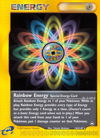 Image for Rainbow Energy (144/147) - Pokemon