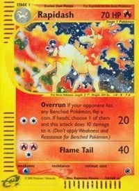 Image for Rapidash (26) (026/165) (Expedition) - Pokemon