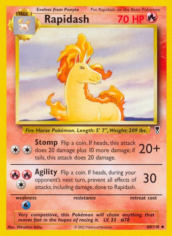 Rapidash (060/110) (Legendary Collection) Pokemon