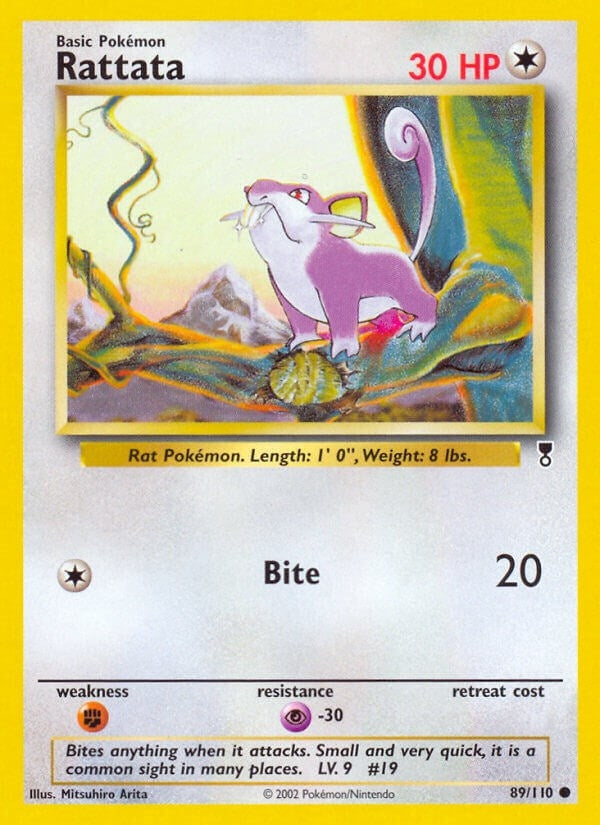 Image for Rattata (089/110) (Legendary Collection) (LC) - Pokemon