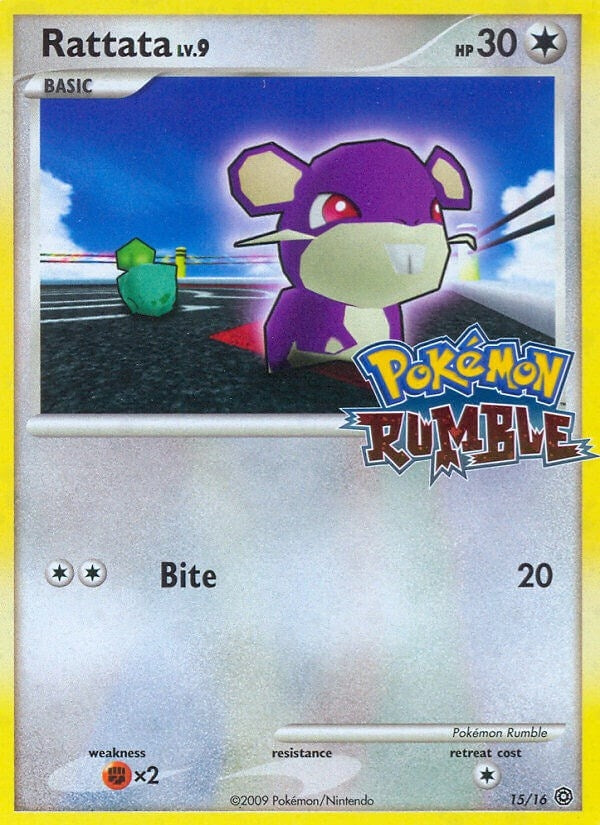 Image for Rattata (15) (Rumble) (RUM) - Pokemon