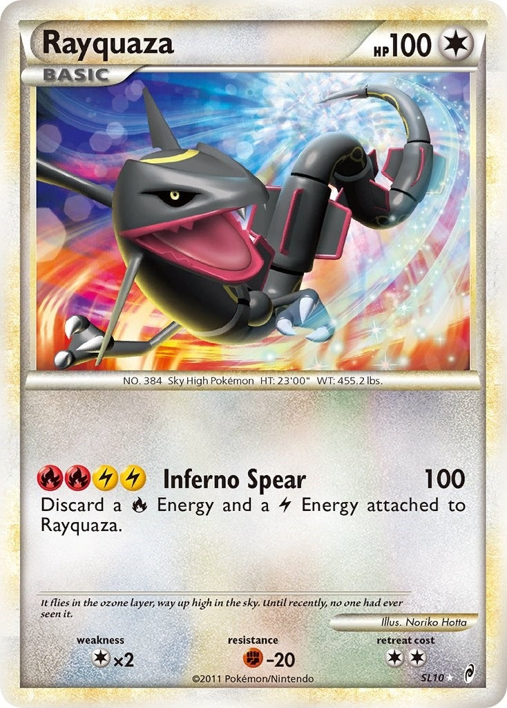 Image for Rayquaza (Shiny) (SL10) - Pokemon