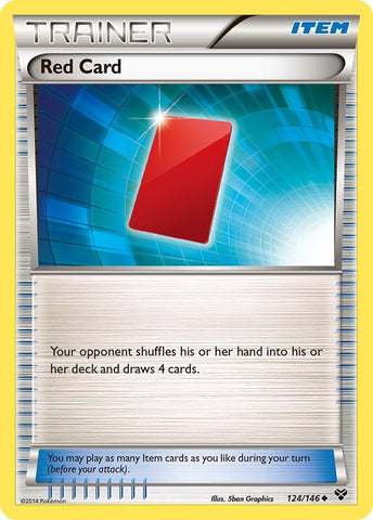 Image for Red Card (124/146) (XY Base Set) - Pokemon