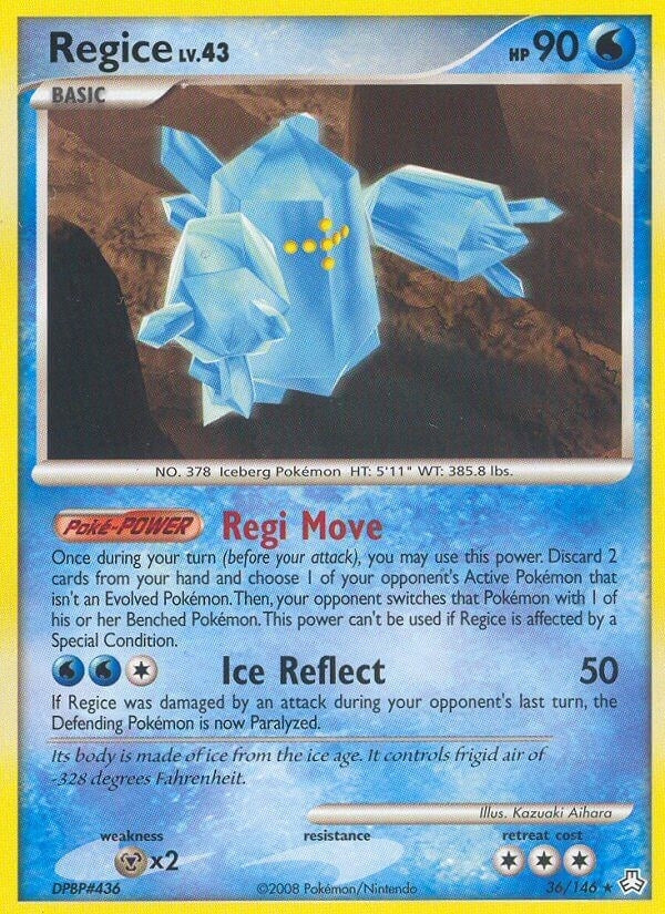 Image for Regice (36/146) (Legends Awakened) - Pokemon