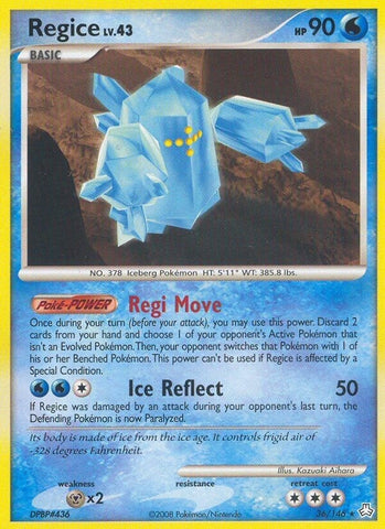 Image for Regice (36/146) (Legends Awakened) - Pokemon