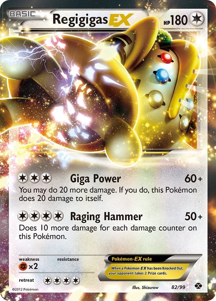 Regigigas EX (82/99) (Next Destinies) Pokemon