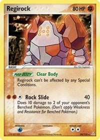 Regirock (28/110) (EX Holon Phantoms) Pokemon