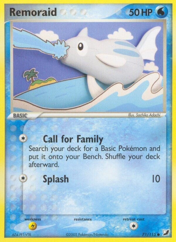 Remoraid (71/115) (EX Unseen Forces) Pokemon