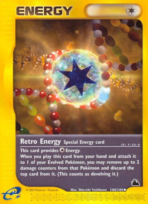 Retro Energy (144/144) (Skyridge) Pokemon