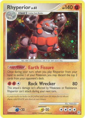 Image for Rhyperior (12/130) - Pokemon
