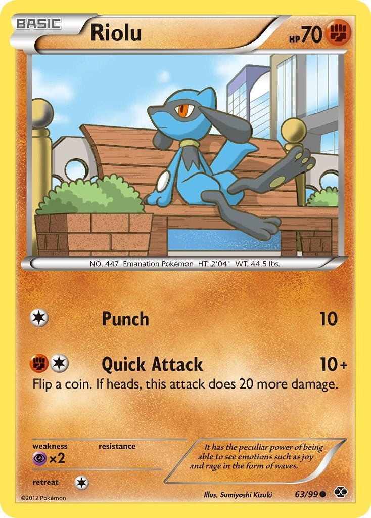 Riolu (63/99) (Next Destinies) Pokemon